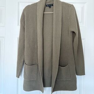 INC International Concepts Ribbed Open Front Cardigan Sweater